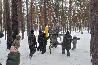 На базе отдыха «Стрелец» прошло состязание "Школа выживания"