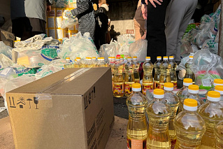 «Российский детский фонд» сформировал 1000 наборов и привез в Кетовский муниципальный округ для пострадавших во время паводка