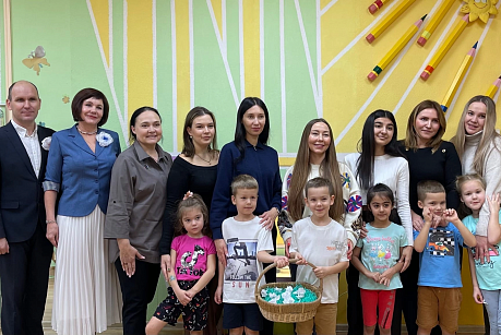 Председатель Курганского областного отделения «Российский детский фонд» посетил урок «Доброты»