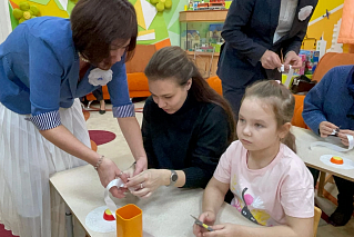 Председатель Курганского областного отделения «Российский детский фонд» посетил урок «Доброты»