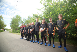 Открытие спортивной площадки
