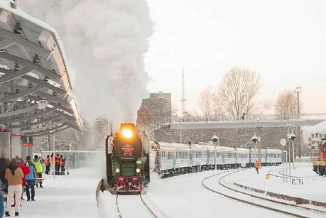 «Поезд Деда Мороза» приехал в Иваново!