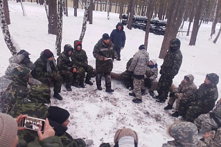 На базе отдыха «Стрелец» прошло состязание "Школа выживания"