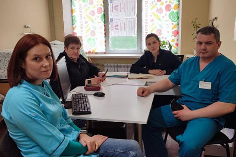 Благодаря Российскому детскому фонду в город Рубежное приехали детские врачи